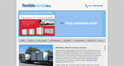 Desktop Screenshot of flexiblemove.ca
